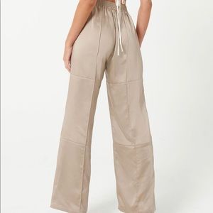 SOLD Glassons Satin Wide Leg Stitch Pant
